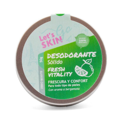 LET'S GO SKIN-Desodorante en Crema Fresh Vitality 50 gr